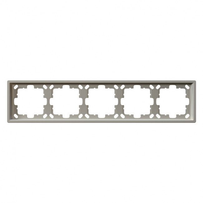 Рамка серия FD 5-постовая, цвет Сахара