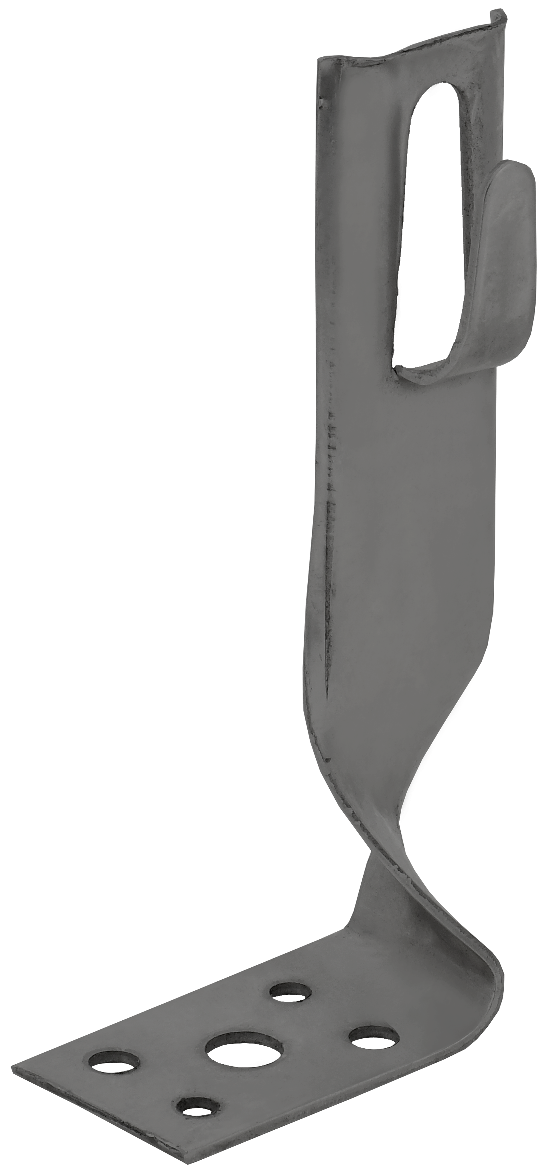 Держатель проводника круглого 6-8мм угловой скрученный h=70мм оцинкованная сталь TD IEK