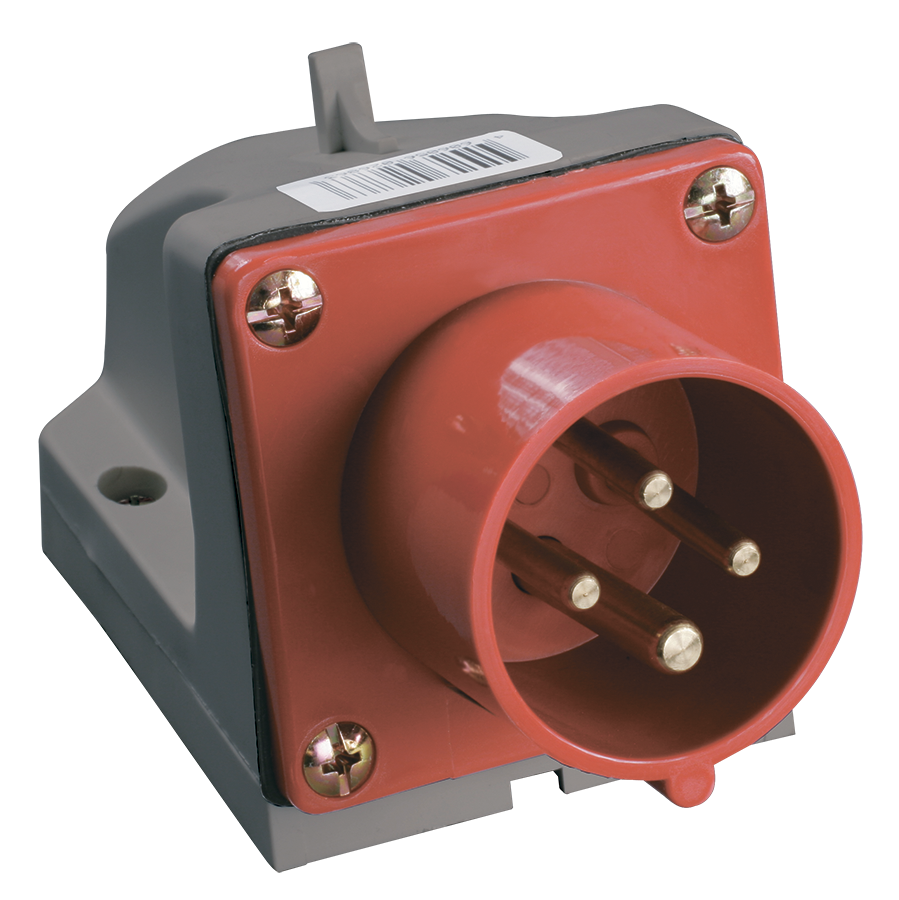 Вилка стационарная ССИ-514 3Р+РЕ 16А 380-415В IP44 IEK