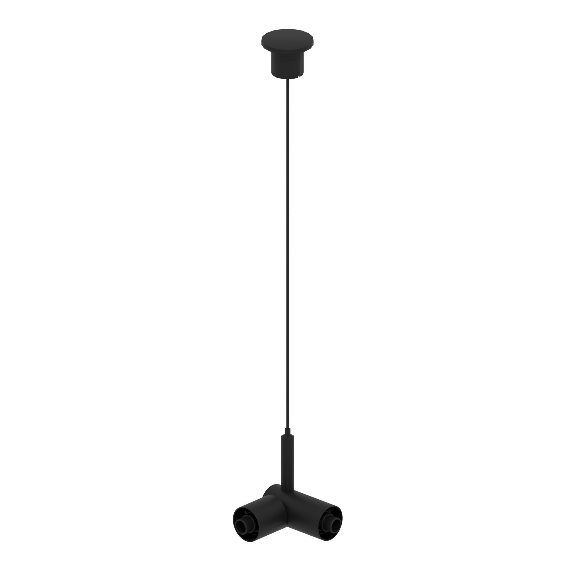 ST1601.449.00 Подвес с токопроводящим угловым соединителем ST-Luce Черный