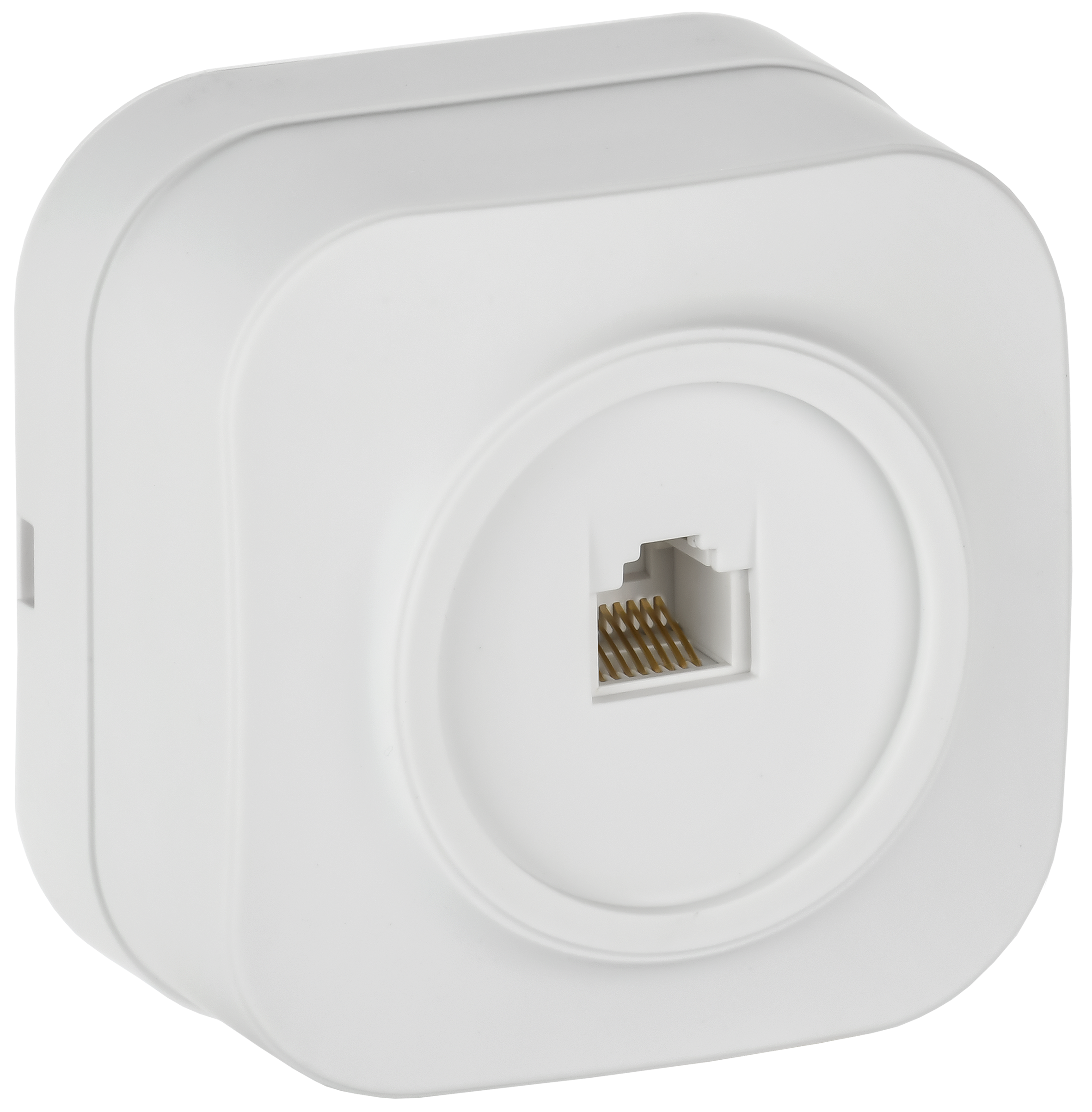 GLORY Розетка для открытой установки компьютерная RJ45 кат.5E РК10-ХБм белый матовый IEK