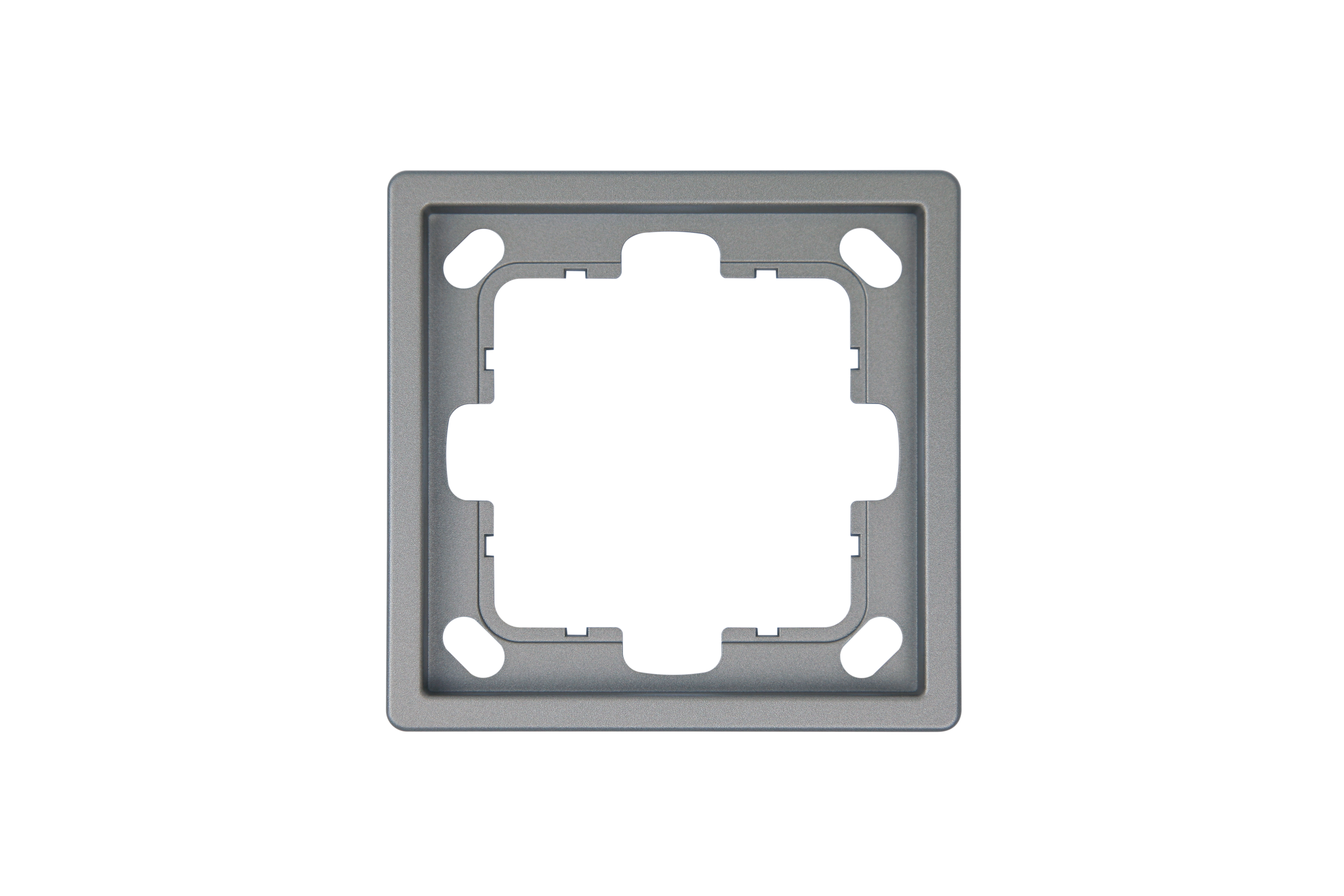 Рамка серия FD 1-постовая, цвет Никель