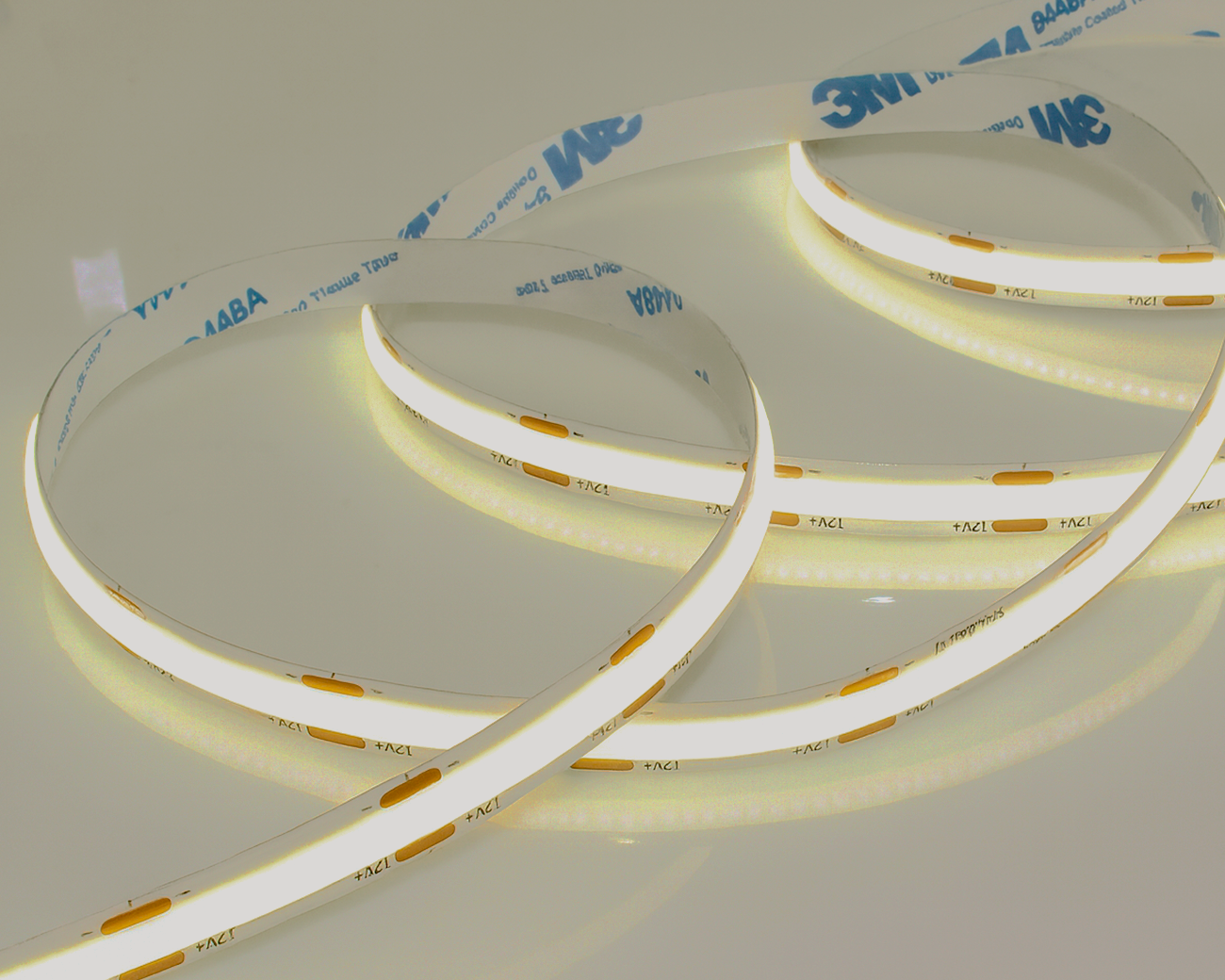 Светодиодная лента Lux COB 480Led Warm 8mm (24V, 12W, 3000-3500K, IP20)