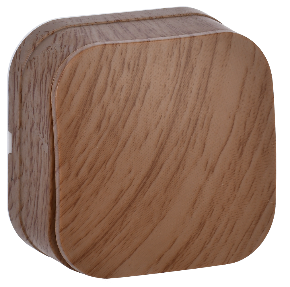 GLORY Выключатель 1-клавишный для открытой установки ВС20-1-0-ХД дуб IEK