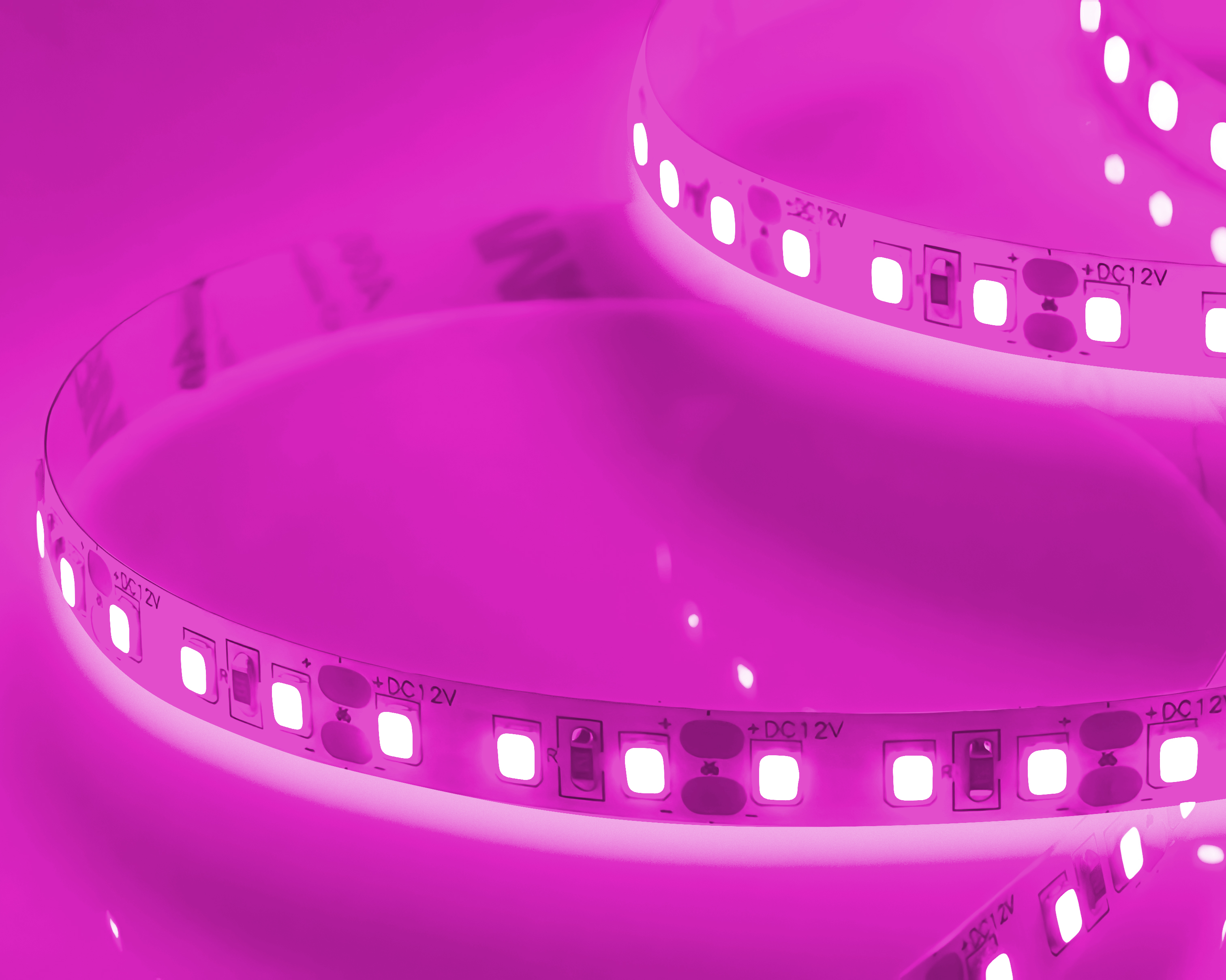 Светодиодная лента Standart PRO 2835 120Led Pink 8mm (12V, 9.6W, Розовый, IP20) Светодиодная лента Standart PRO 2835 120Led Pink 8mm (12V, 9.6W, Розовый, IP20)