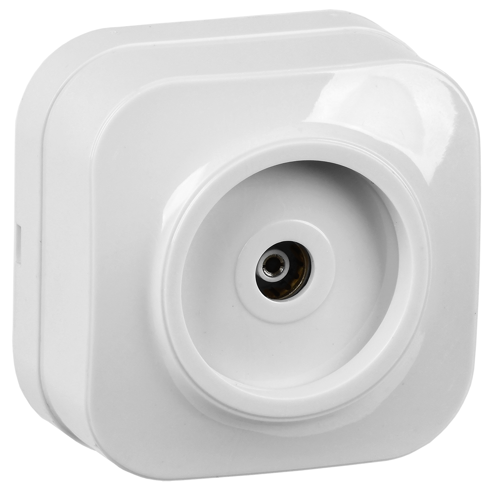 GLORY Розетка для открытой установки TV РТВ20-ХБ белый IEK