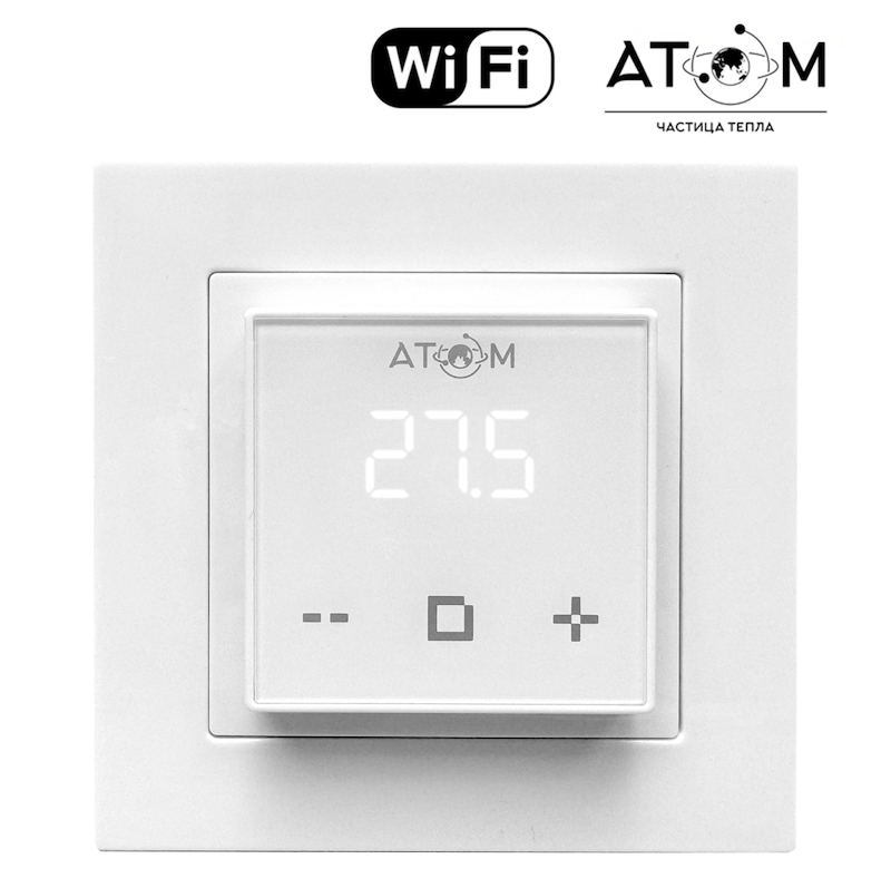 Терморегулятор ATOM Delta Wi-Fi Белый