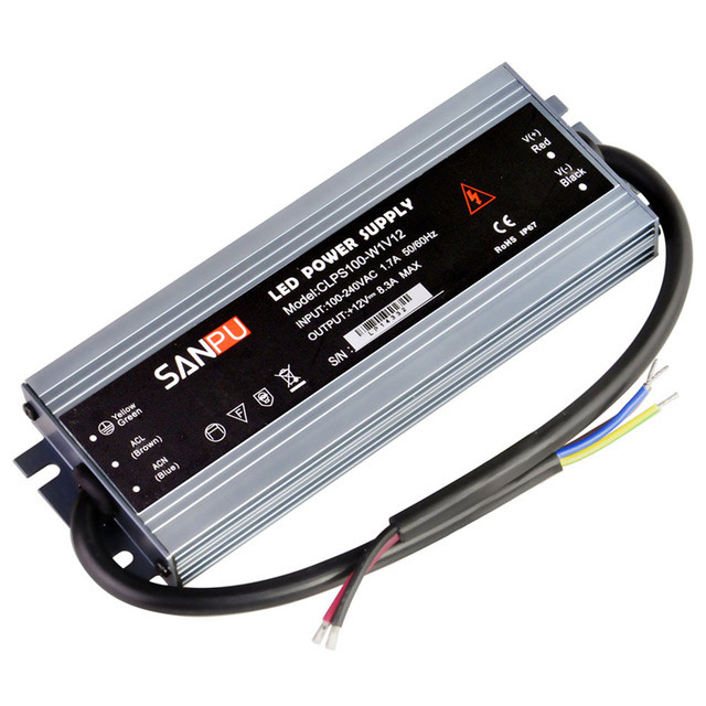 Блок питания ESF 12-100 SANPU (12V, 100W, 8.3A , IP67)