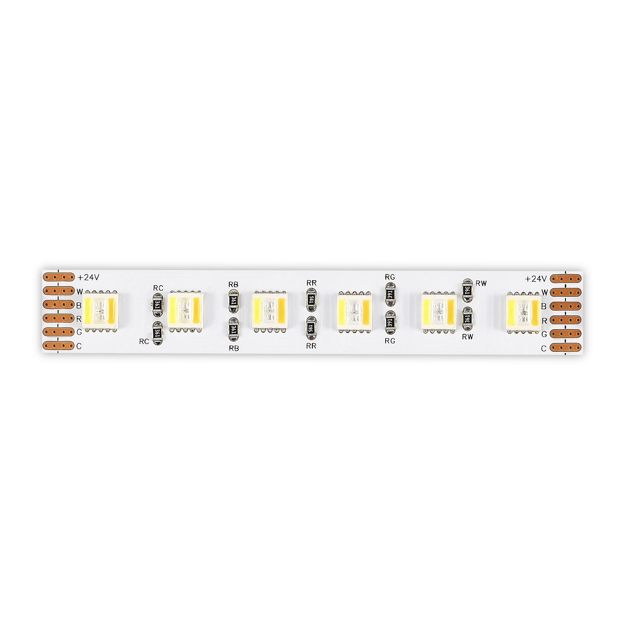 ST1006.018.20RGBCCT Светодиодная лента  - -*18W 2700K-6000K Lm Ra90 IP20 L1 000xW12xH2 24VV
