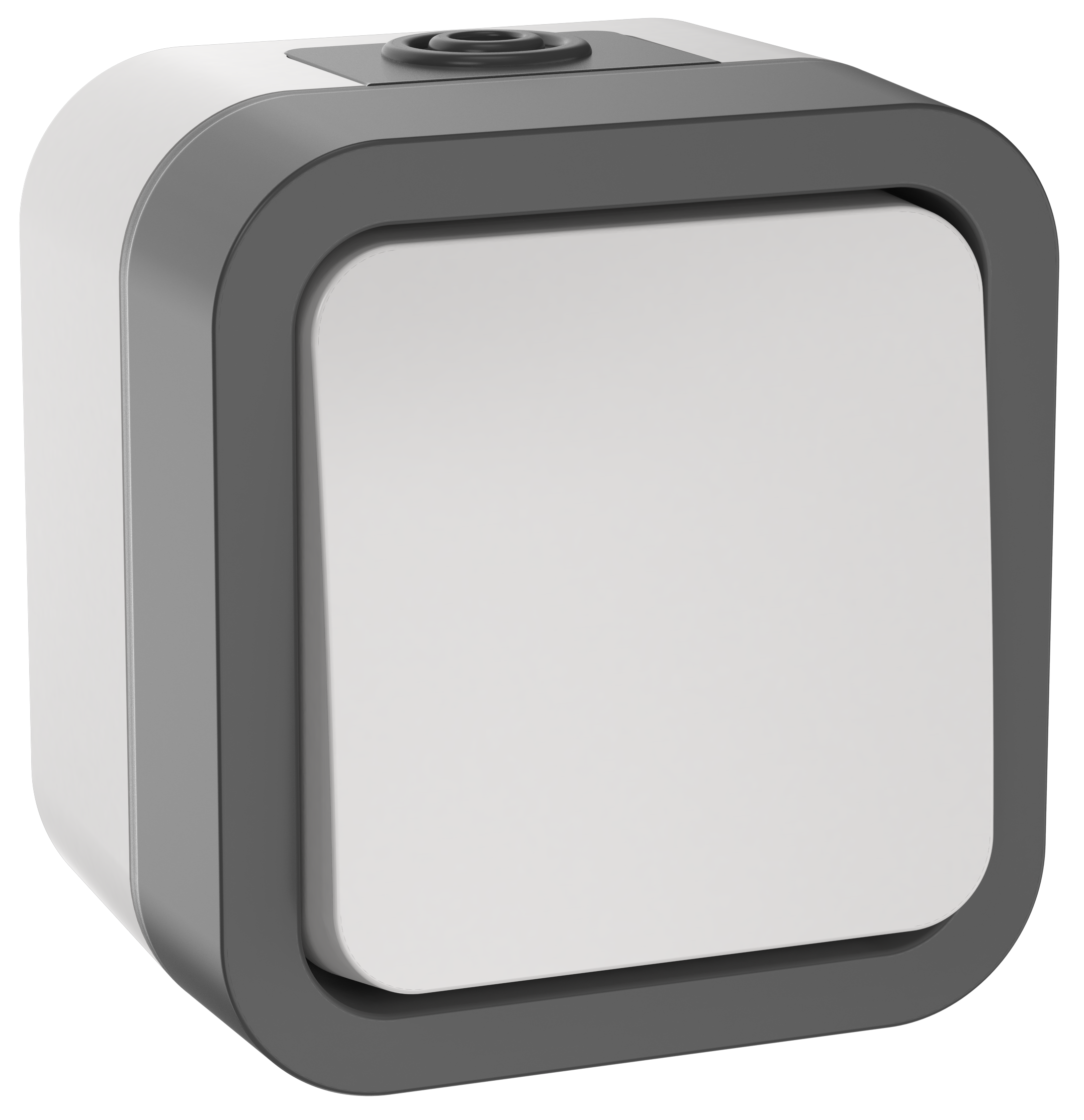 TORS Розетка 2-местная вертикальная 16А IP55 TS132 графит IEK