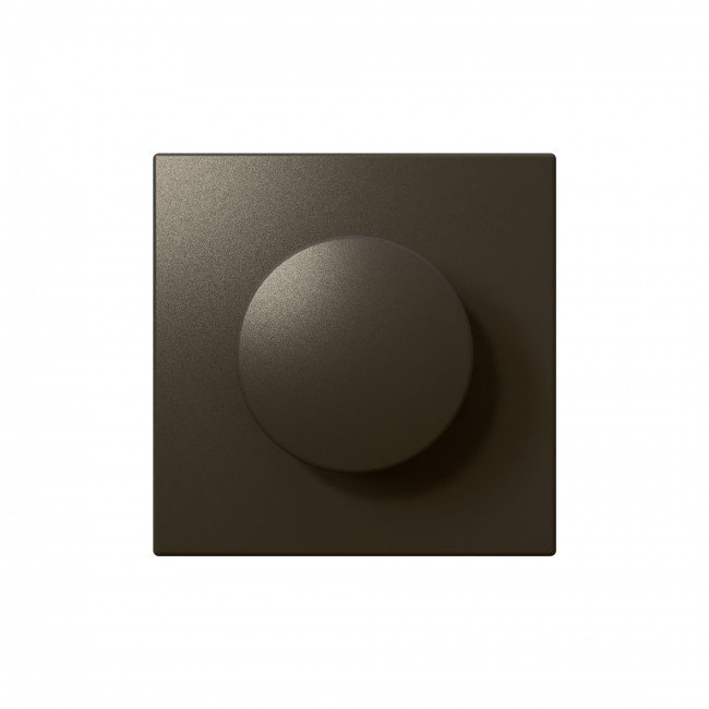 LED Диммер с накладкой 30-400W, 1gang 2way, цвет Бронза