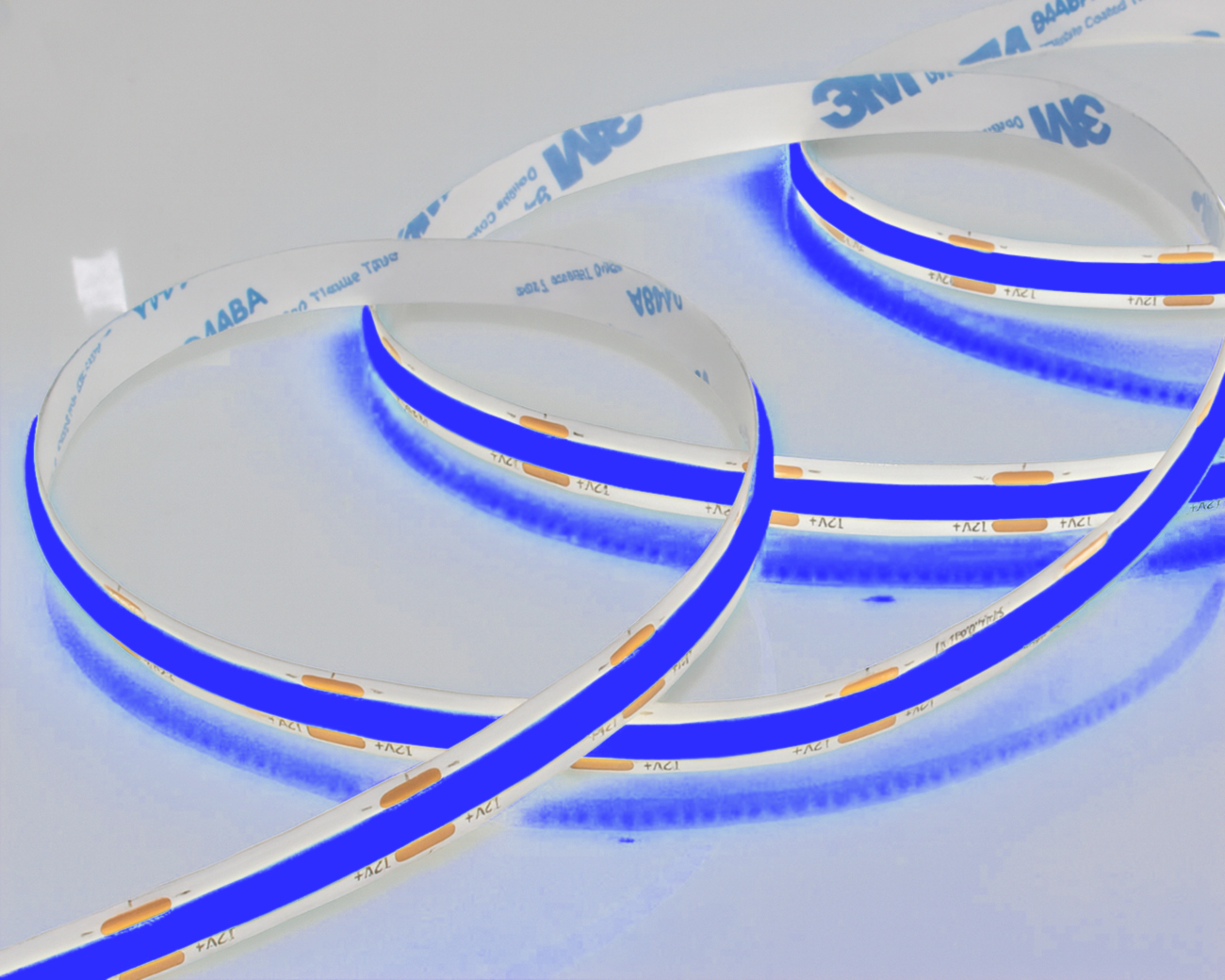 Светодиодная лента Lux COB 480Led Blue 8mm (12V, 12W, Синий, IP20)