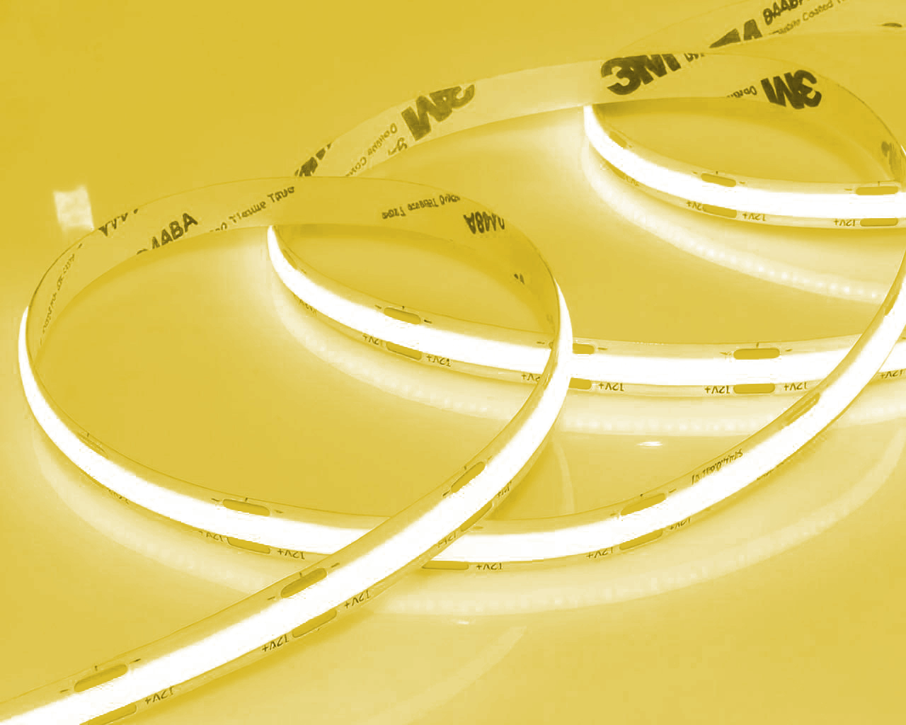 Светодиодная лента Lux COB 480Led Warm 8mm (24V, 12W, 3000-3500K, IP20)