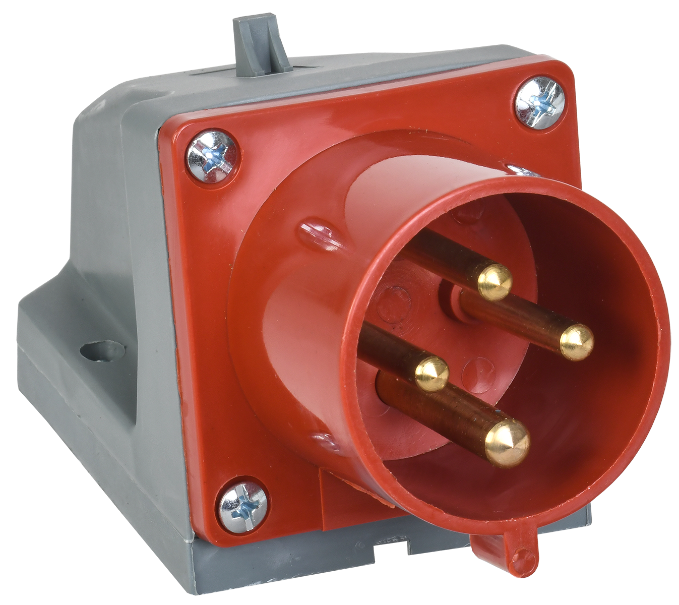 Вилка стационарная ССИ-524 3Р+РЕ 32А 380-415В IP44 IEK