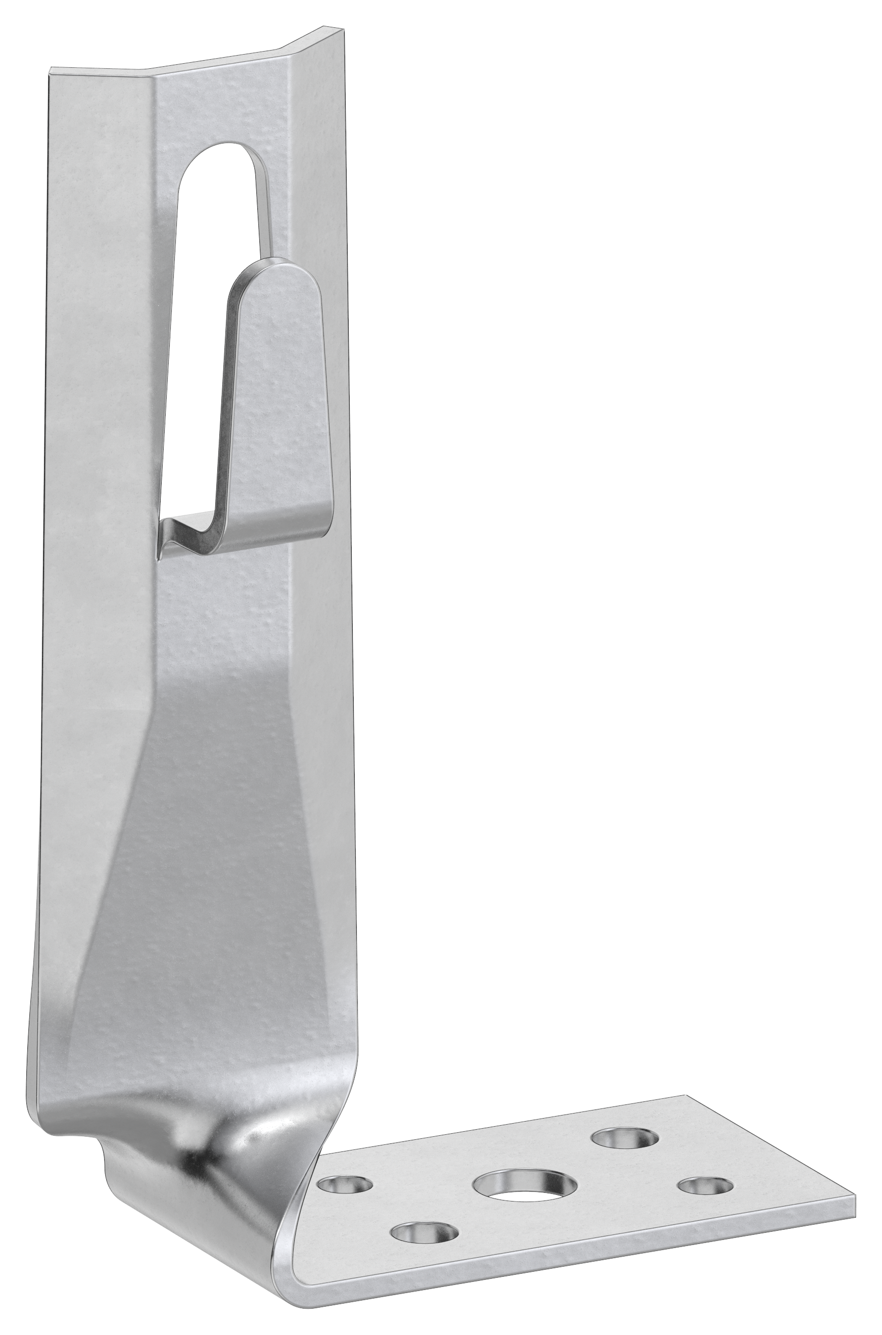 Держатель проводника круглого 6-8мм угловой скрученный h=140мм оцинкованная сталь IEK