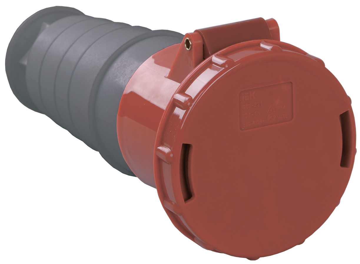 Розетка переносная ССИ-234 3Р+РЕ 63А 380-415В IP54 IEK