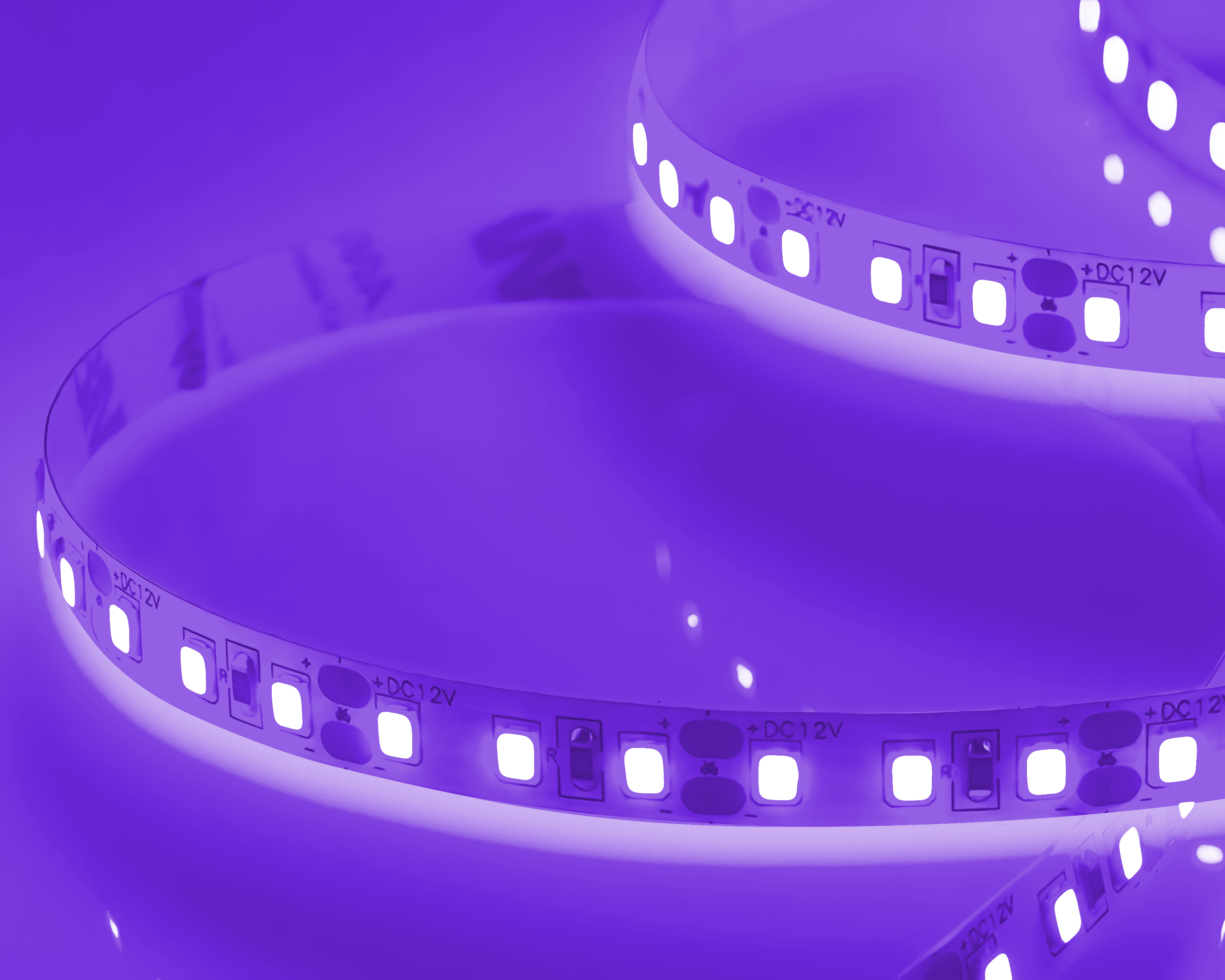 Светодиодная лента Standart PRO 2835 120Led Violet 8mm (12V, 9.6W, Фиолетовый, IP20) Светодиодная лента Standart PRO 2835 120Led Violet 8mm (12V, 9.6W, Фиолетовый, IP20)