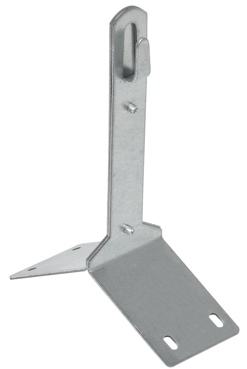 Держатель проводника круглого 8-10мм для конька h=110мм оцинкованная сталь IEK