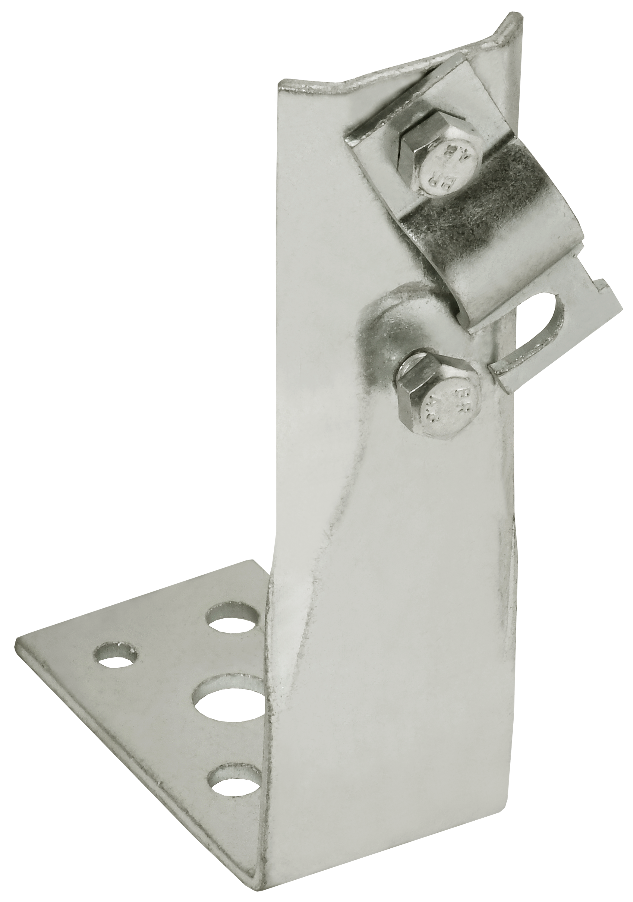 Держатель проводника круглого 6-10мм винтовой угловой h=150мм нержавеющая сталь IEK