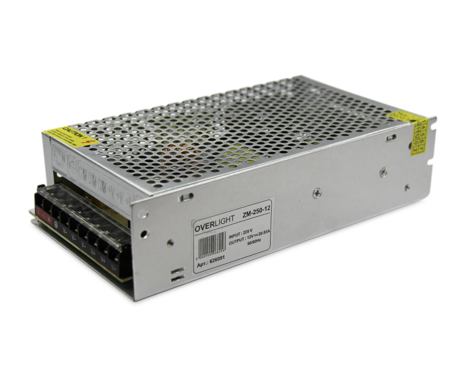 Блок питания ESS 12-250 Standart (12V, 250W, 20.8A , IP20)