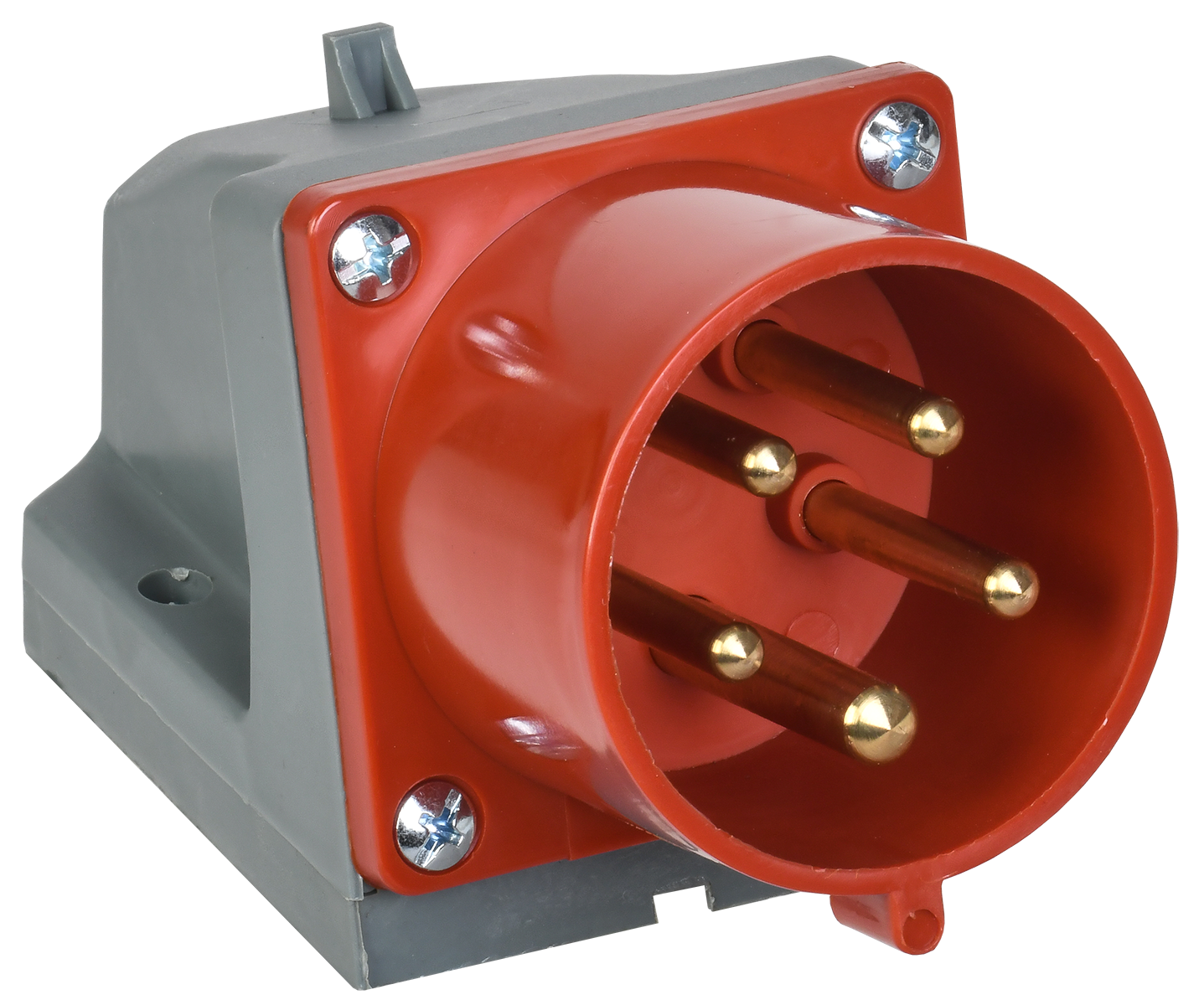 Вилка стационарная ССИ-525 3Р+РЕ+N 32А 380-415В IP44 IEK