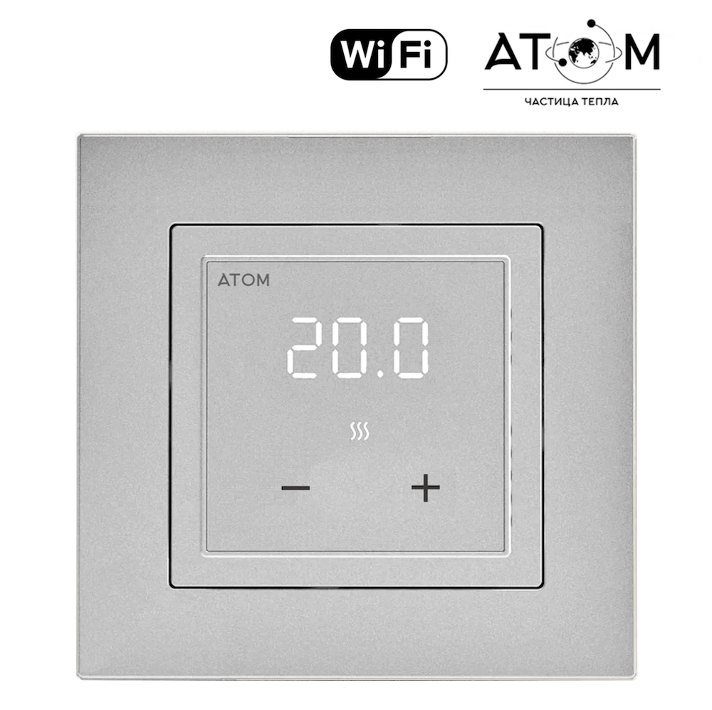 Терморегулятор ATOM Delta Wi-Fi Серебро