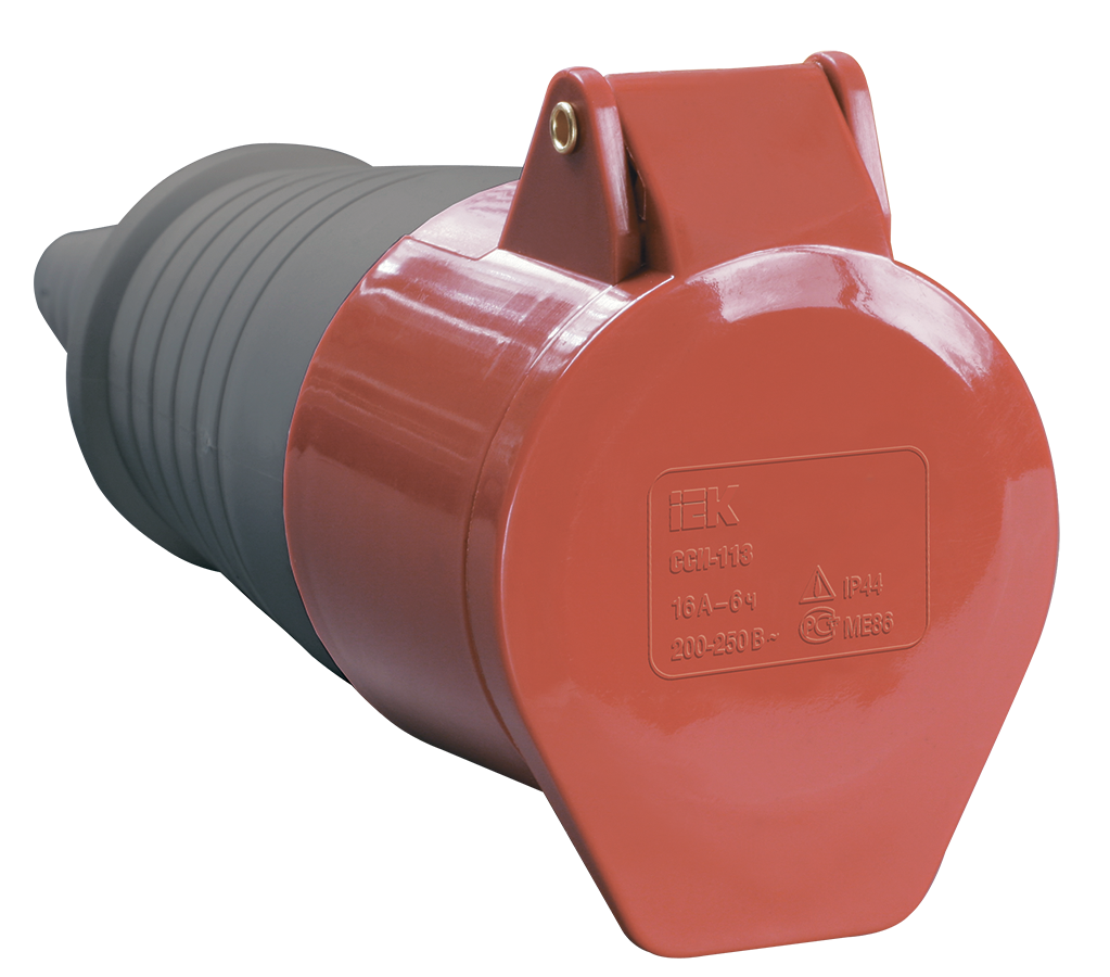 Розетка переносная ССИ-225 3Р+РЕ+N 32А 380-415В IP44 IEK