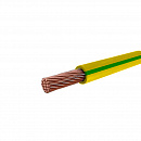 Провод силовой ПУГВ 1х2.5 желто-зеленый многопроволочный