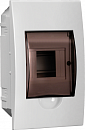 Щит распределительный встраиваемый ЩРВ-П-4 IP41 пластиковый прозрачная дверь