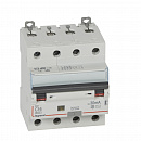 Legrand DX3 Дифференциальный автоматический выключатель 4P 16А (С) 30MA-AC