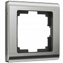  Рамка на 1 пост Metallic (глянцевый никель), W0011602
