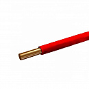 Провод силовой ПУВ 1х6 красный однопроволочный	