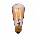 Лампа накаливания "ретро" Золотая E27 25W (ST48 F2)