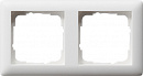 Рамка 2-ая Gira Standard 55 Белый матовый