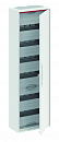 ABB Шкаф 72 М навесной IP44, 950x300x160  с  расстоянием между DIN-рейками 125 мм и винтовыми клемма