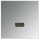 Jung Мех Розетка HDMI 1-местная LS Хром (MAGCR1112)