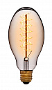 Лампа накаливания "ретро" Прозрачная 60W 240V (E75 F5+) E27