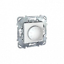 Unica Бел Светорегулятор поворотный 40-400W для л/н и г/л с обмот. трансформатором, перекл