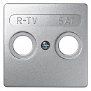 Simon 73 loft Алюминий Накладка R-TV-SAT
