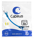 Cabeus - UTP,  5e, 0.15  PC-UTP-RJ45-Cat.5e-0.15m-BL-LSZH