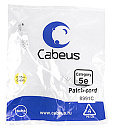 Cabeus - UTP,  5e, 0.15  PC-UTP-RJ45-Cat.5e-0.15m-WH-LSZH