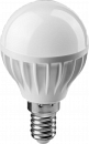 Лампа светодиодная LED 6вт E14 теплый матовый шар ОНЛАЙТ (71643 ОLL-G45)