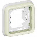 Legrand Plexo Белый Рамка 1-ая с суппортом, для внутреннего монтажа IP55