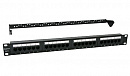 Cabeus - 19 (1U), 24  RJ-45 PL-24-Cat.6-Dual