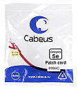 Cabeus - UTP,  5e, 0.15  PC-UTP-RJ45-Cat.5e-0.15m-RD