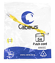 Cabeus - UTP,  5e, 0.15 , LSZH PC-UTP-RJ45-Cat.5e-0.15m-YL-LSZH