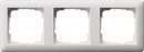 Рамка 3-ая Gira Standard 55 Белый матовый