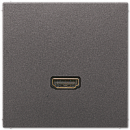 Jung Мех Розетка HDMI 1-местная LS Антрацит (лакиров. алюминий) (MAAL1112AN)