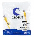 Cabeus - UTP,  5e, 0.3  PC-UTP-RJ45-Cat.5e-0.3m-YL-LSZH