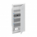 Шкаф мультимедийный с дверью с вентиляционными отверстиями и DIN-рейкой  (4 ряда) UK640MV